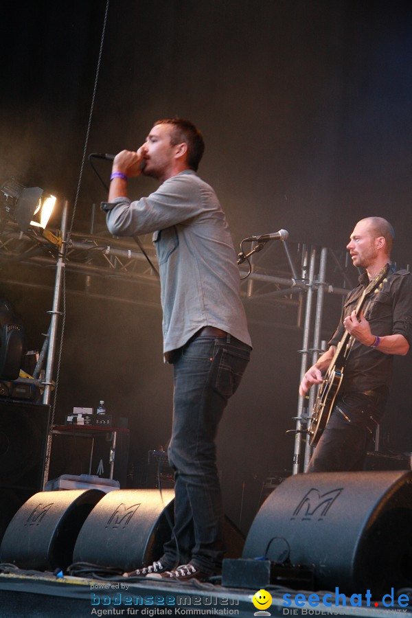 das festival 2010 mit Grand Avenue und Simple Minds: Schaffhausen, 07.08.20