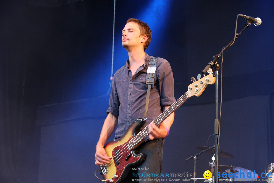 das festival 2010 mit Grand Avenue und Simple Minds: Schaffhausen, 07.08.20