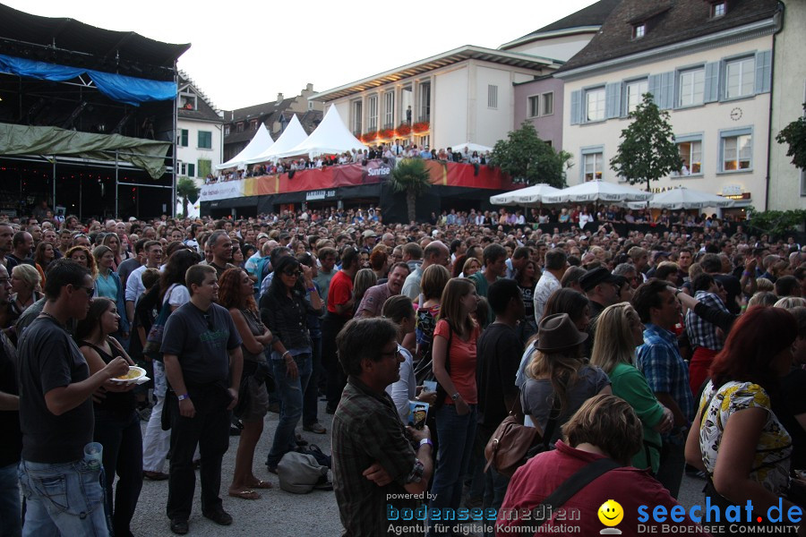 das festival 2010 mit Grand Avenue und Simple Minds: Schaffhausen, 07.08.20