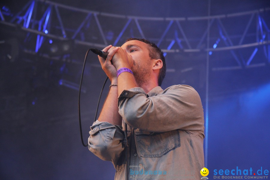 das festival 2010 mit Grand Avenue und Simple Minds: Schaffhausen, 07.08.20