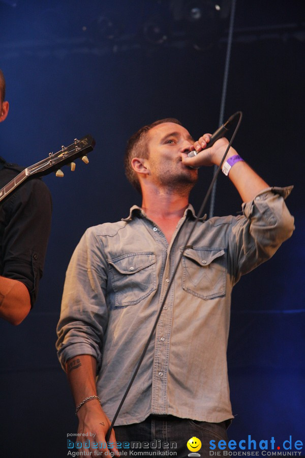 das festival 2010 mit Grand Avenue und Simple Minds: Schaffhausen, 07.08.20