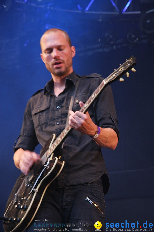 das festival 2010 mit Grand Avenue und Simple Minds: Schaffhausen, 07.08.20