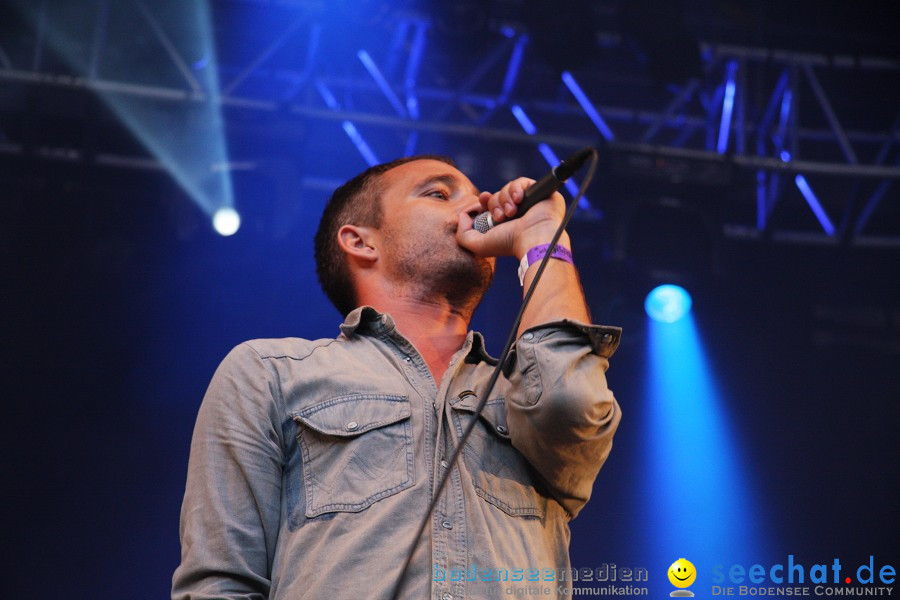 das festival 2010 mit Grand Avenue und Simple Minds: Schaffhausen, 07.08.20