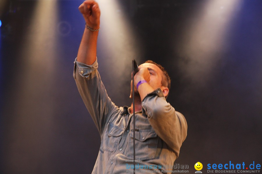 das festival 2010 mit Grand Avenue und Simple Minds: Schaffhausen, 07.08.20