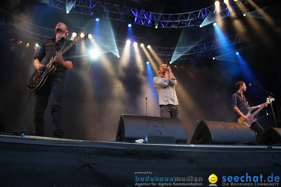 das festival 2010 mit Grand Avenue und Simple Minds: Schaffhausen, 07.08.20