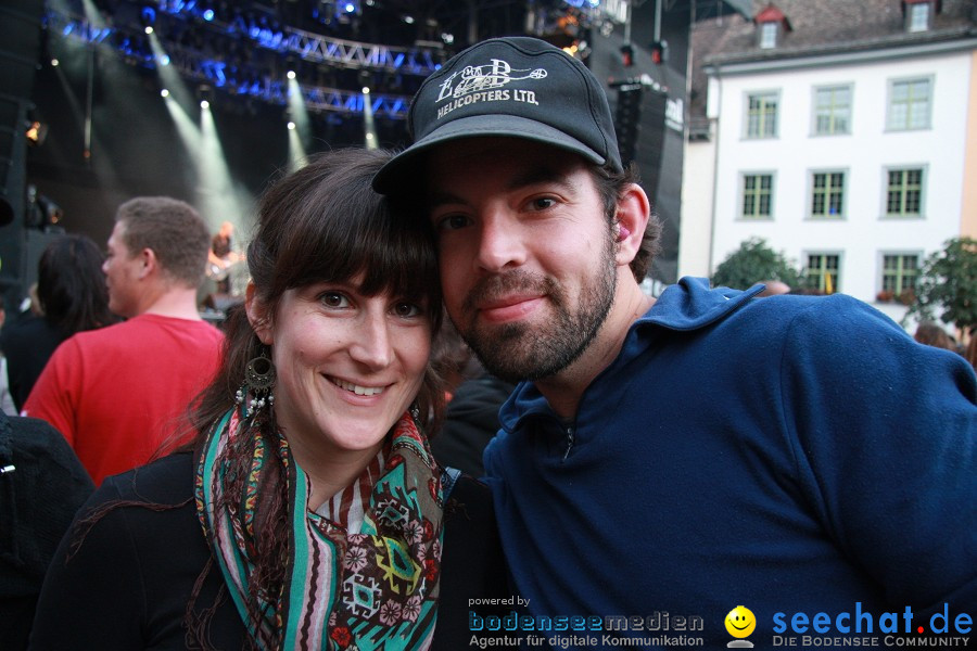 das festival 2010 mit Grand Avenue und Simple Minds: Schaffhausen, 07.08.20