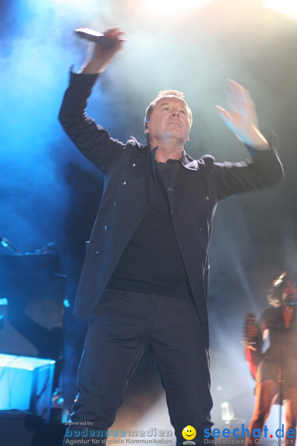 das festival 2010 mit Grand Avenue und Simple Minds: Schaffhausen, 07.08.20