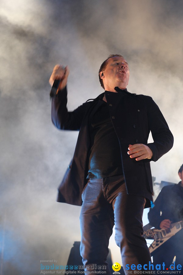 das festival 2010 mit Grand Avenue und Simple Minds: Schaffhausen, 07.08.20