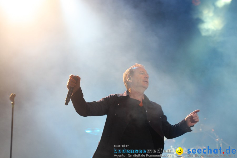 das festival 2010 mit Grand Avenue und Simple Minds: Schaffhausen, 07.08.20