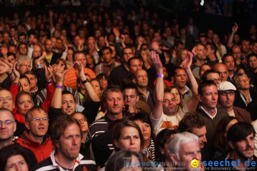 das festival 2010 mit Grand Avenue und Simple Minds: Schaffhausen, 07.08.20