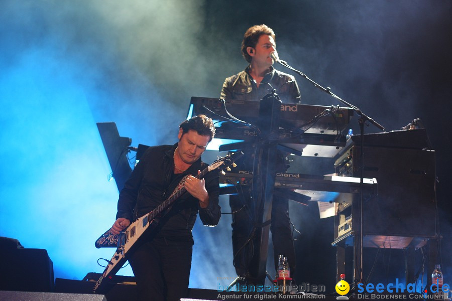 das festival 2010 mit Grand Avenue und Simple Minds: Schaffhausen, 07.08.20