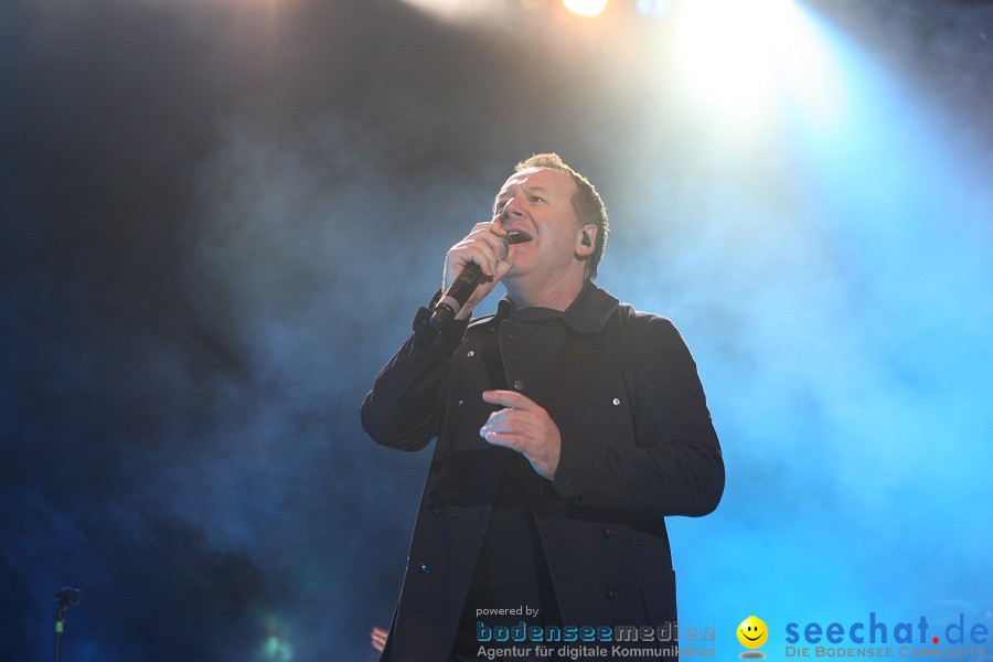 das festival 2010 mit Grand Avenue und Simple Minds: Schaffhausen, 07.08.20