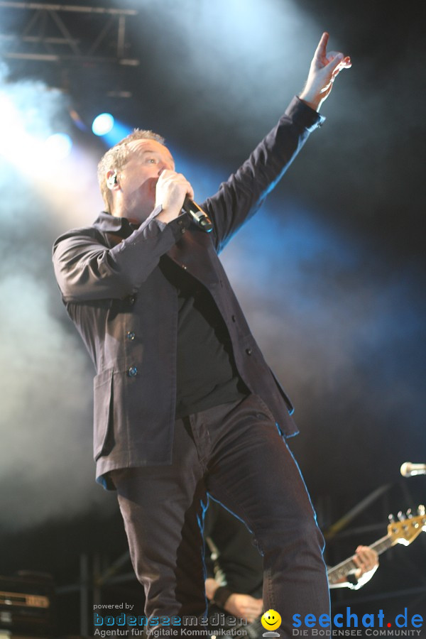 das festival 2010 mit Grand Avenue und Simple Minds: Schaffhausen, 07.08.20