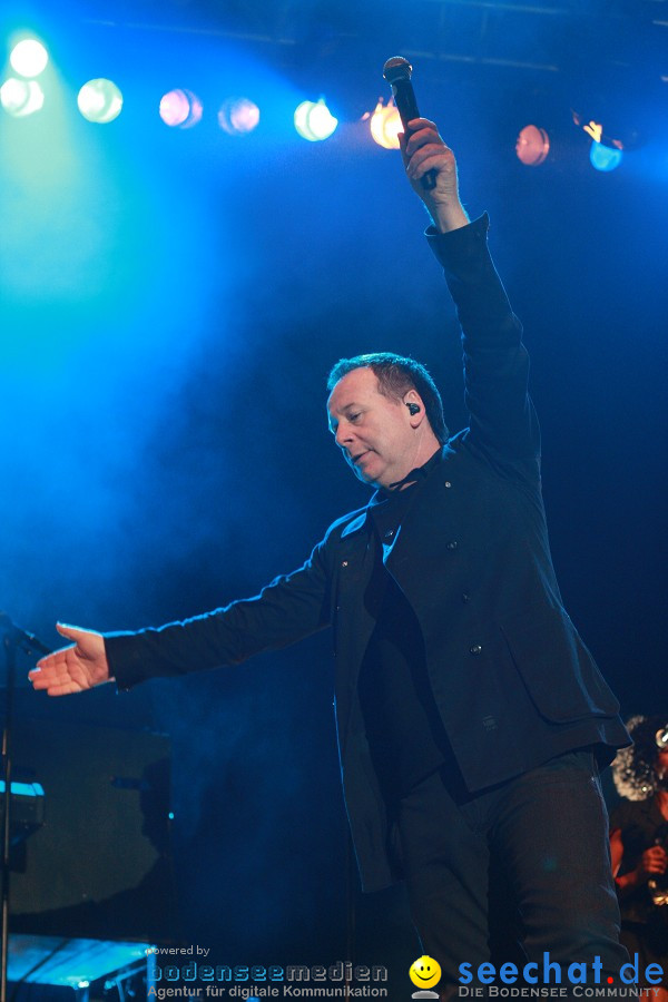 das festival 2010 mit Grand Avenue und Simple Minds: Schaffhausen, 07.08.20