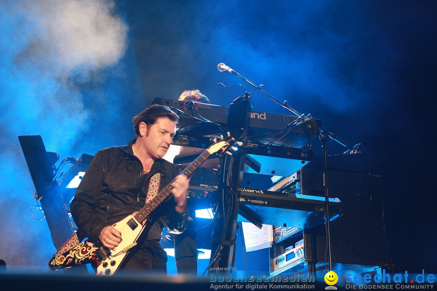 das festival 2010 mit Grand Avenue und Simple Minds: Schaffhausen, 07.08.20