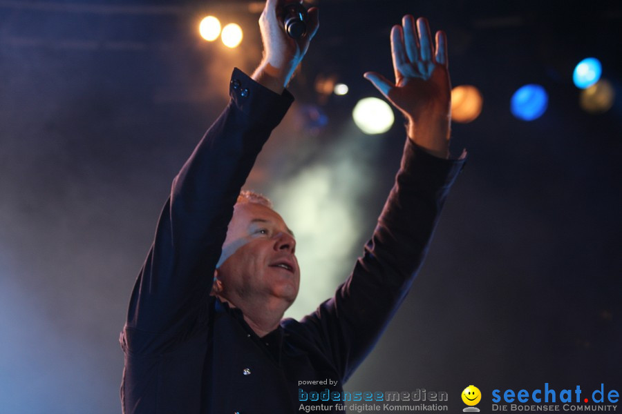 das festival 2010 mit Grand Avenue und Simple Minds: Schaffhausen, 07.08.20