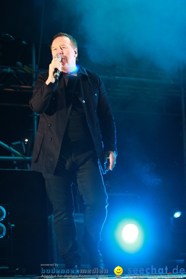 das festival 2010 mit Grand Avenue und Simple Minds: Schaffhausen, 07.08.20