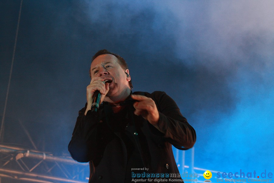 das festival 2010 mit Grand Avenue und Simple Minds: Schaffhausen, 07.08.20