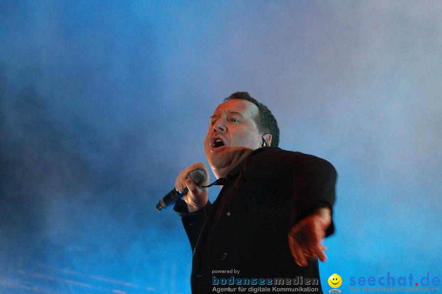 das festival 2010 mit Grand Avenue und Simple Minds: Schaffhausen, 07.08.20