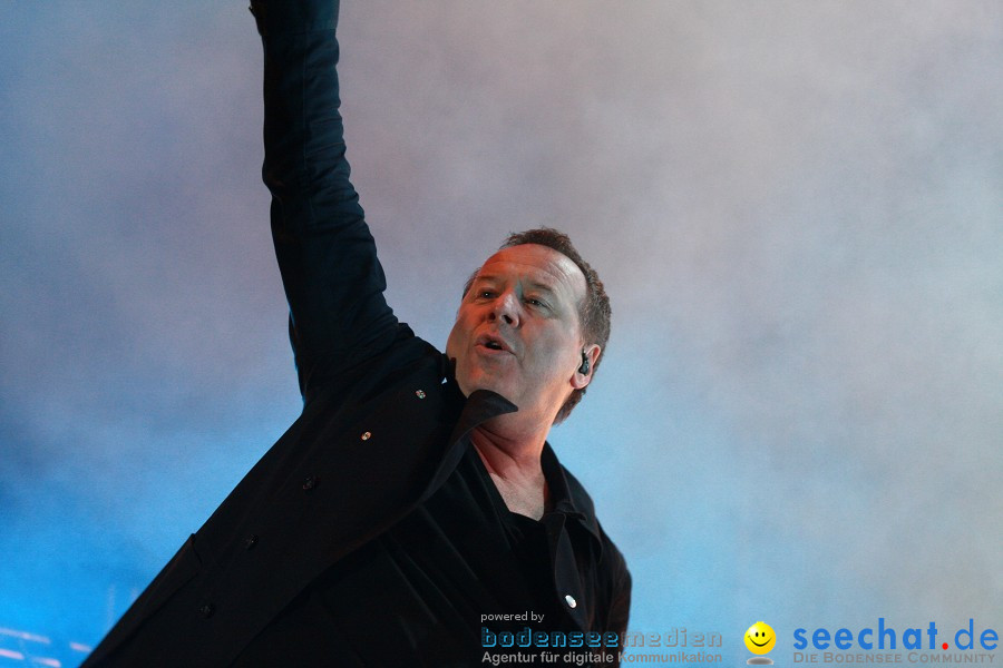 das festival 2010 mit Grand Avenue und Simple Minds: Schaffhausen, 07.08.20