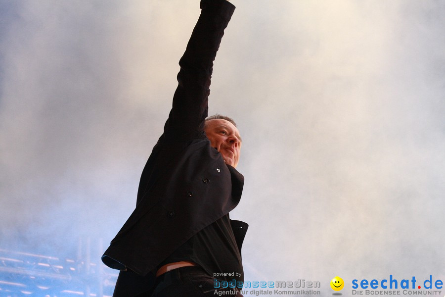 das festival 2010 mit Grand Avenue und Simple Minds: Schaffhausen, 07.08.20