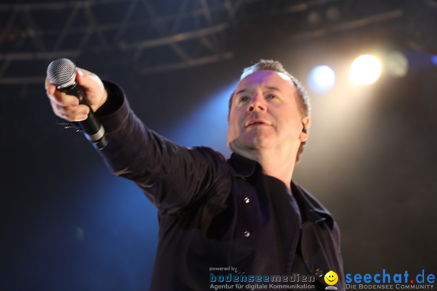 das festival 2010 mit Grand Avenue und Simple Minds: Schaffhausen, 07.08.20