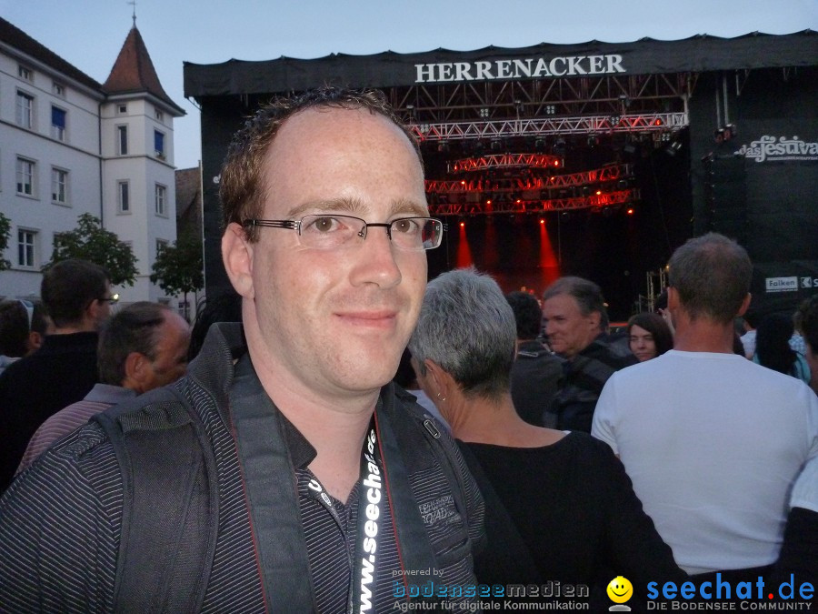 das festival 2010 mit Grand Avenue und Simple Minds: Schaffhausen, 07.08.20