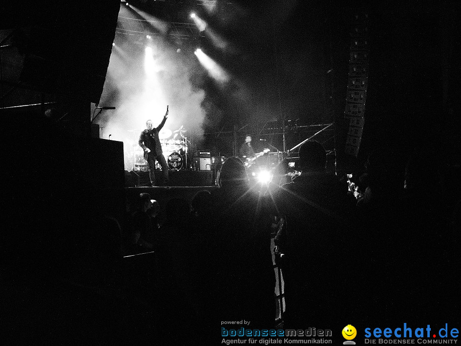 das festival 2010 mit Grand Avenue und Simple Minds: Schaffhausen, 07.08.20