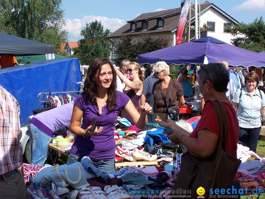 Flohmarkt 2010: Oggelshausen, 07.08.2010