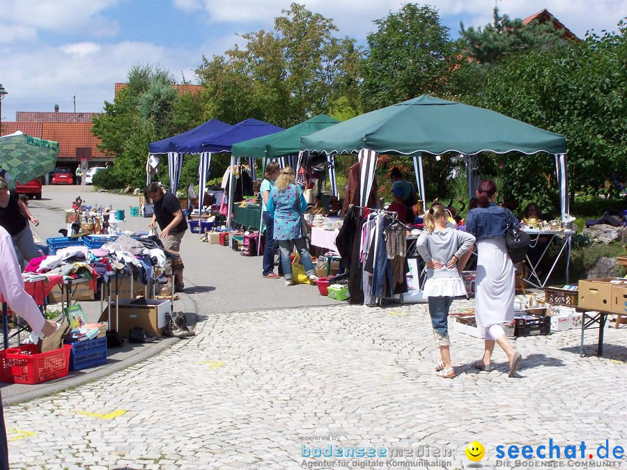 Flohmarkt 2010: Oggelshausen, 07.08.2010