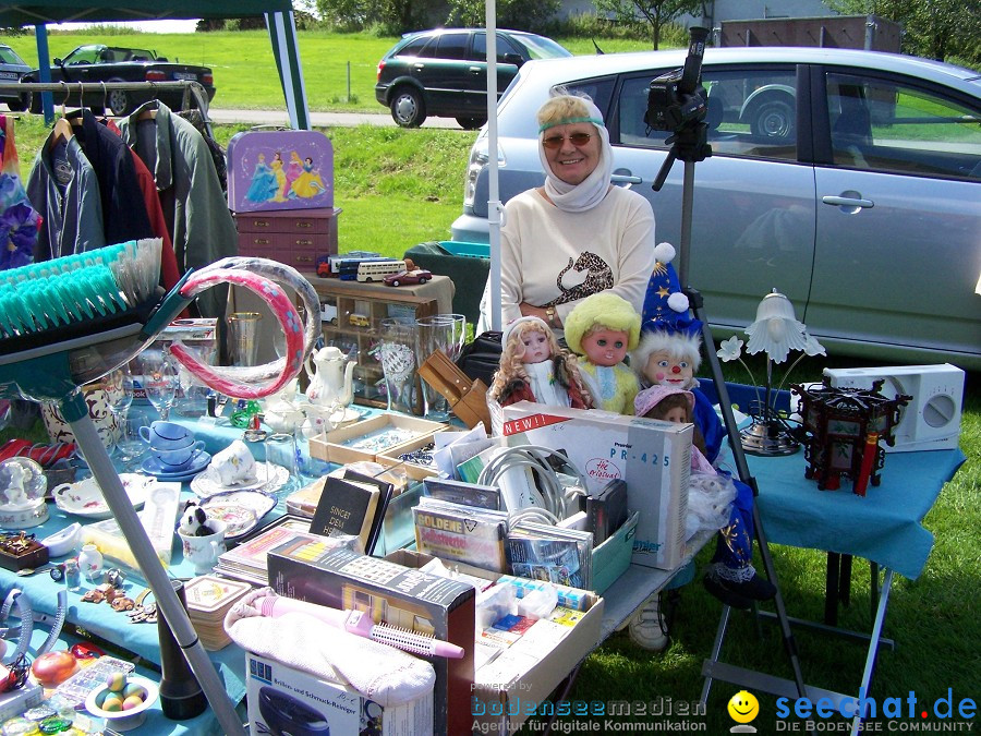 Flohmarkt 2010: Oggelshausen, 07.08.2010