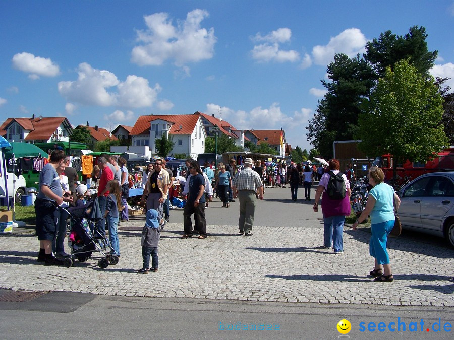 Flohmarkt 2010: Oggelshausen, 07.08.2010