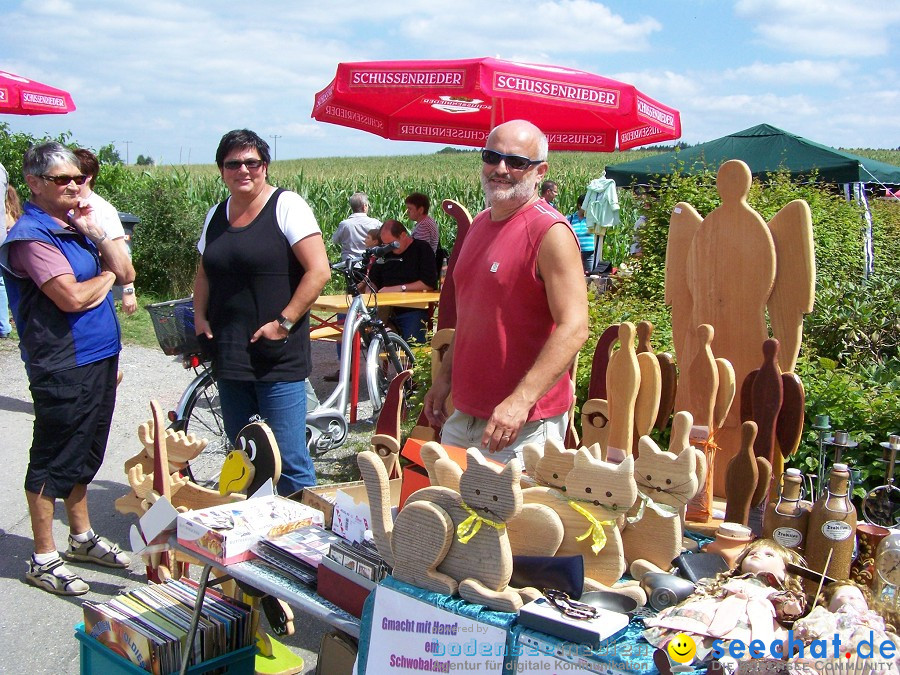 Flohmarkt 2010: Oggelshausen, 07.08.2010