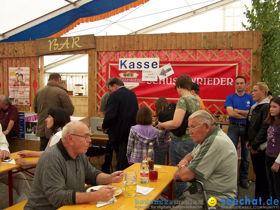 Flohmarkt 2010: Oggelshausen, 07.08.2010