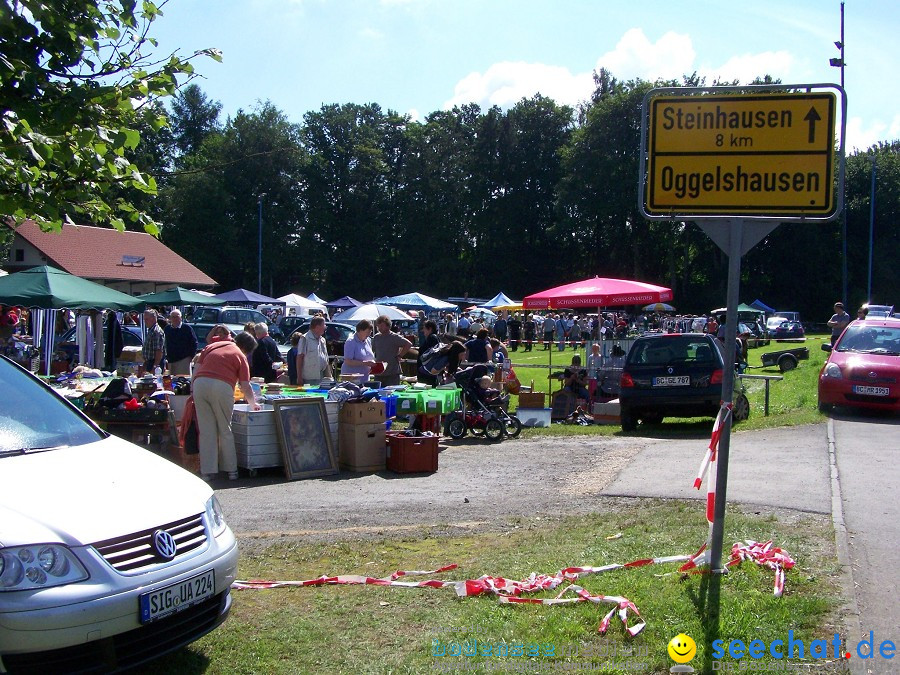 Flohmarkt 2010: Oggelshausen, 07.08.2010