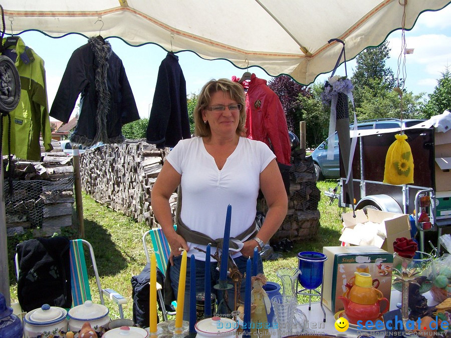 Flohmarkt 2010: Oggelshausen, 07.08.2010