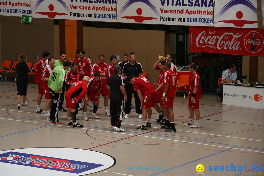 SCHLECKER CUP 2010 Internationales Handballturnier: Ehingen, 15.08.2010