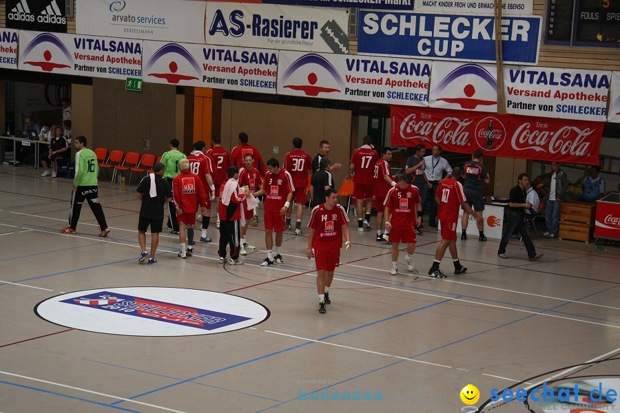 SCHLECKER CUP 2010 Internationales Handballturnier: Ehingen, 15.08.2010