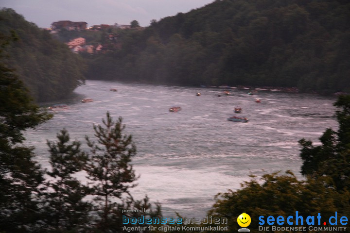 Rheinfallfeuerwerk 2008