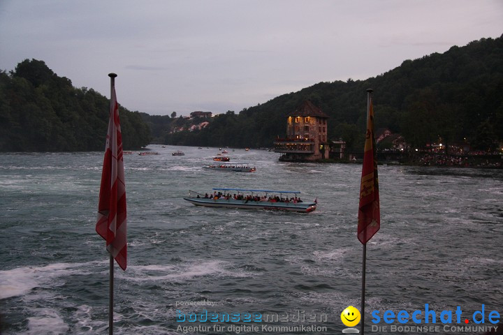 Rheinfallfeuerwerk 2008