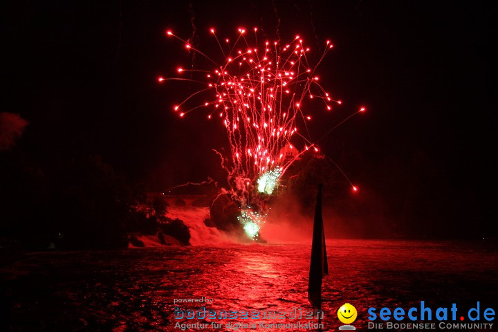 Rheinfallfeuerwerk 2008