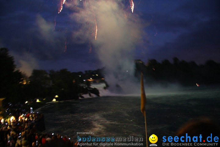 Rheinfallfeuerwerk 2008