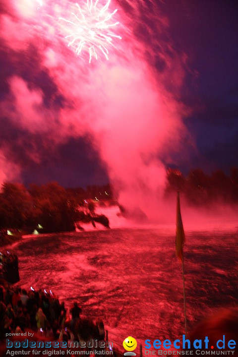 Rheinfallfeuerwerk 2008