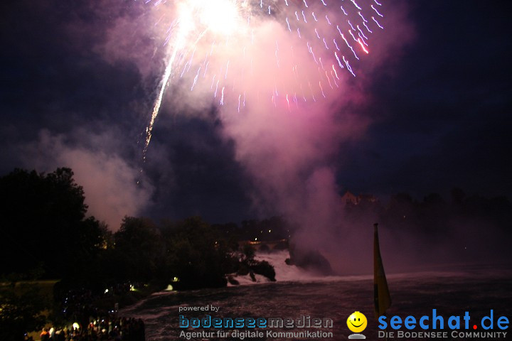 Rheinfallfeuerwerk 2008