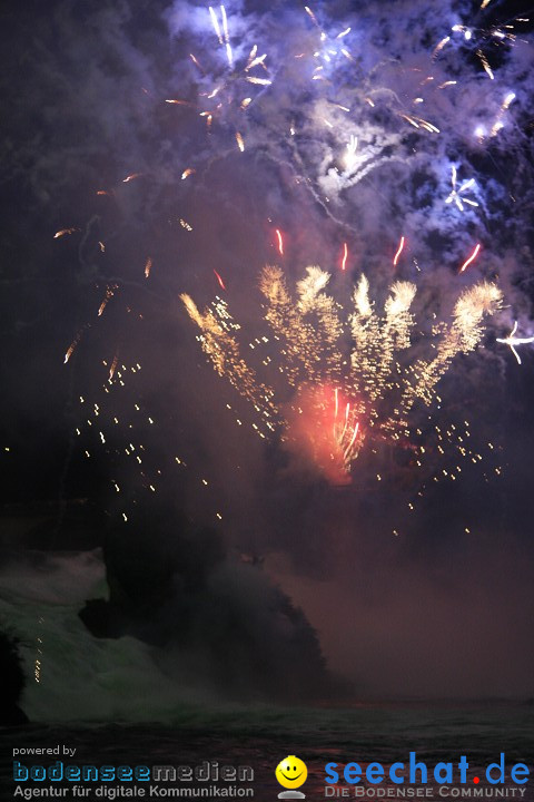 Rheinfallfeuerwerk 2008