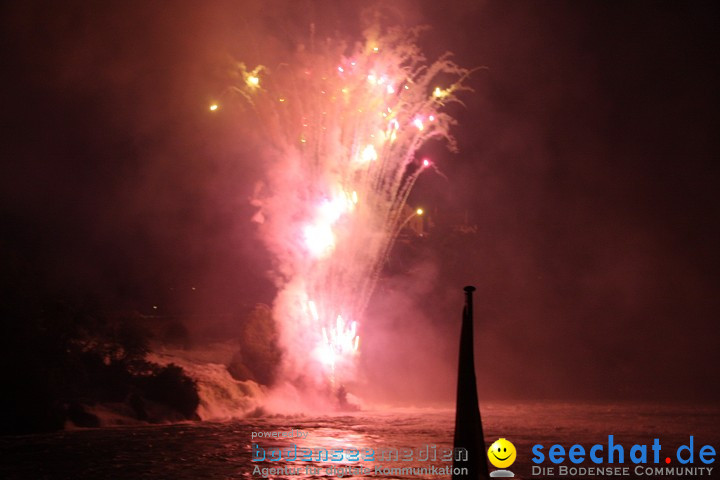 Rheinfallfeuerwerk 2008