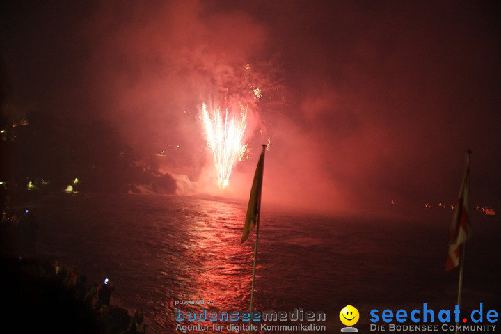 Rheinfallfeuerwerk 2008