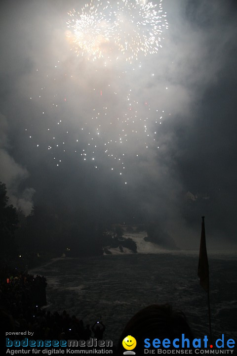 Rheinfallfeuerwerk 2008