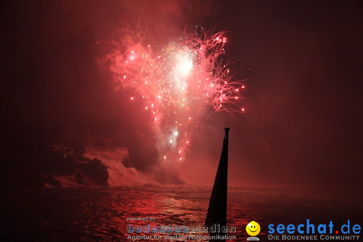 Rheinfallfeuerwerk 2008