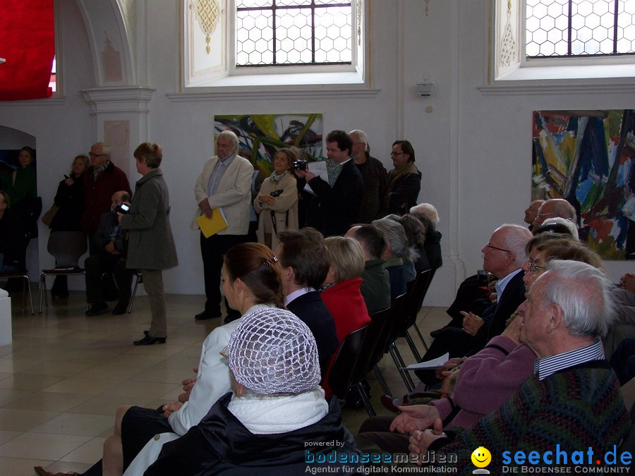 Vernissage mit Eric Decastro im Schloss Mochental: Ehingen, 23.10.2010